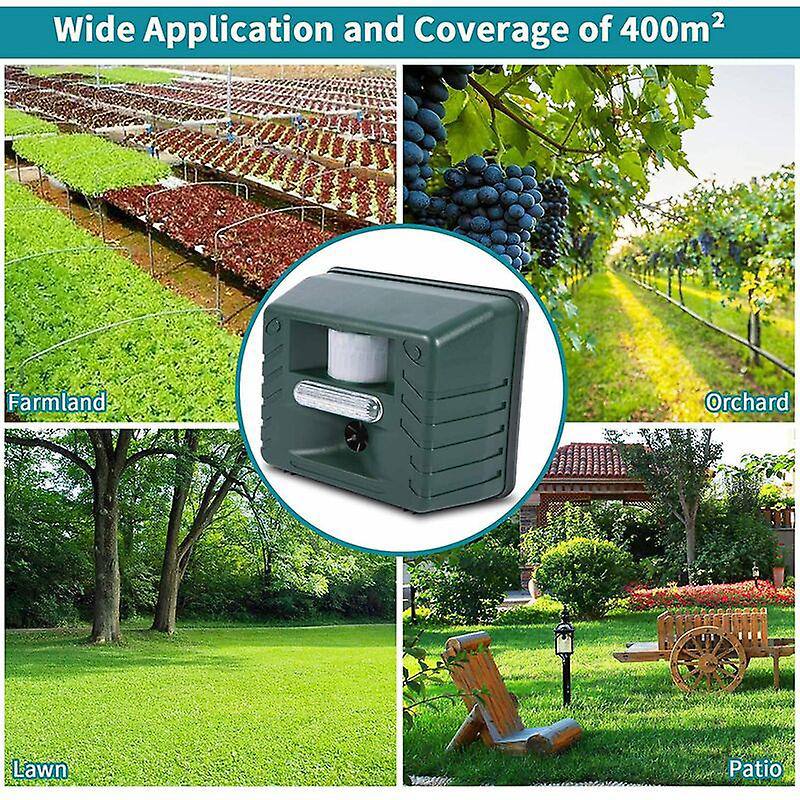 Mygametables Woodpecker Ultrasonic Repeller for Effective Bird Control