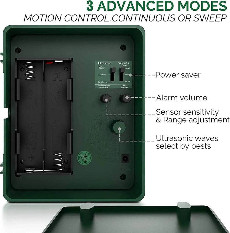 Mygametables Woodpecker Ultrasonic Repeller for Effective Bird Control