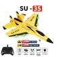 Mygametables RC Plane SU35 Remote Control Jet with LED Lights
