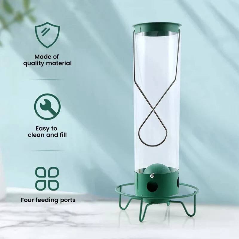Mygametables Squirrel Proof Bird Feeder Hanging Mount