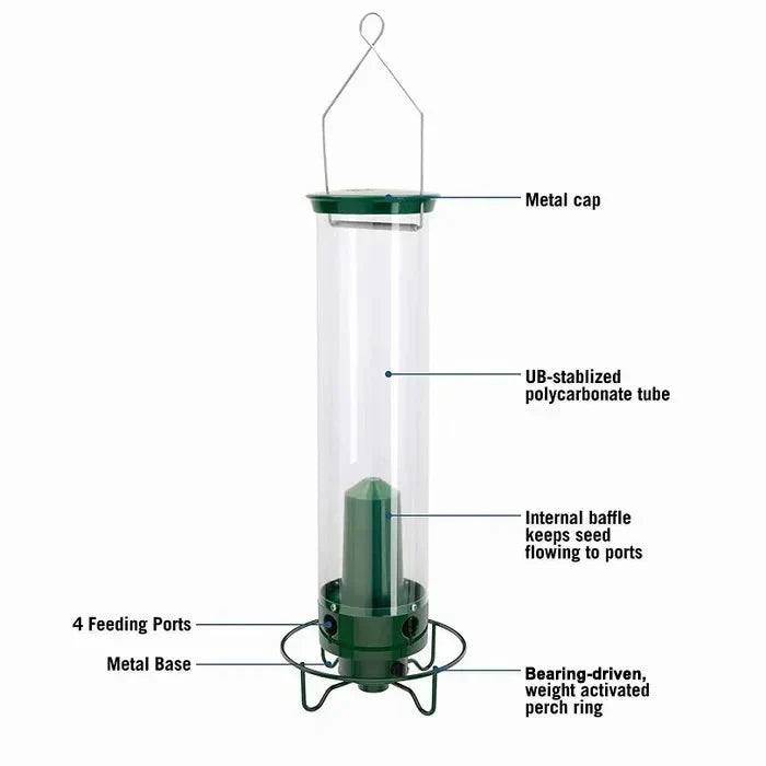 Mygametables Squirrel Proof Bird Feeder Hanging Mount
