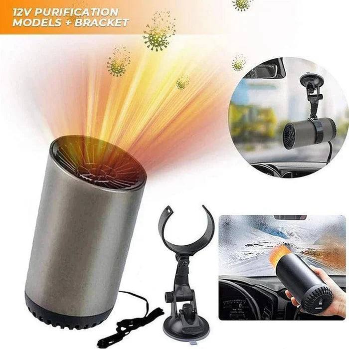 Mygametables Car Warm Air Blower, Fast Heating & Cooling 360-Degree Rotatable Cup Shape Heater