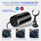 Mygametables Car Warm Air Blower, Fast Heating & Cooling 360-Degree Rotatable Cup Shape Heater