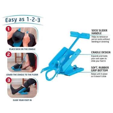 Mygametables Easy On Easy Off Compression Sock Aid Kit