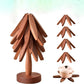 Mygametables Wooden Trivet For Hot Dishes, Tree-Shaped Solid Wood Design