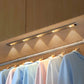 Wireless LED Light with Motion Sensor, Rechargeable and Dimmable 3-Color Lamp