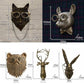 Unique Animal Head Wall Décor for Playful Home Interiors