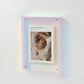 Modern Acrylic Picture Frame, Clear Transparent Design