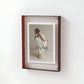 Modern Acrylic Picture Frame, Clear Transparent Design