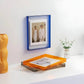 Modern Acrylic Picture Frame, Clear Transparent Design