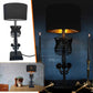 Gothic Skeleton Table Lamp, Handcrafted Artistic Design