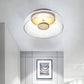 CrystalShine LED Ceiling Light, Modern Glass Design