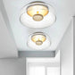 CrystalShine LED Ceiling Light, Modern Glass Design