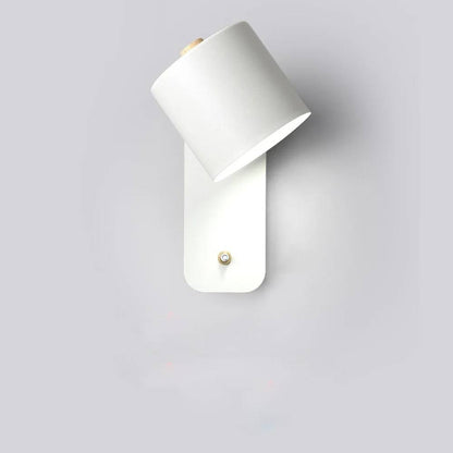 LED Wall Light with Switch, Modern Metal Indoor Lamp