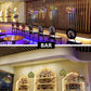 3D Fireworks Glass Pendant Light with Creative Color Glass Design