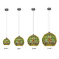 3D Fireworks Glass Pendant Light with Creative Color Glass Design