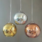 3D Fireworks Glass Pendant Light with Creative Color Glass Design