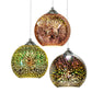 3D Fireworks Glass Pendant Light with Creative Color Glass Design