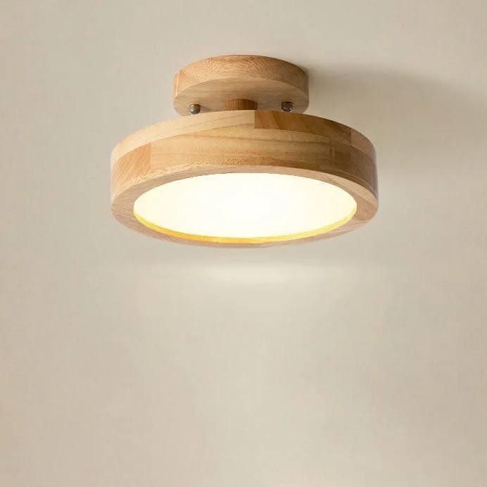 Modern Flush Mount LED Ceiling Light with Adjustable Color Temperature
