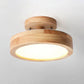 Modern Flush Mount LED Ceiling Light with Adjustable Color Temperature