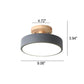 Modern Flush Mount LED Ceiling Light with Adjustable Color Temperature
