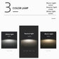 Modern Flush Mount LED Ceiling Light with Adjustable Color Temperature