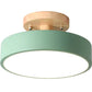 Modern Flush Mount LED Ceiling Light with Adjustable Color Temperature
