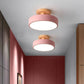 Modern Flush Mount LED Ceiling Light with Adjustable Color Temperature