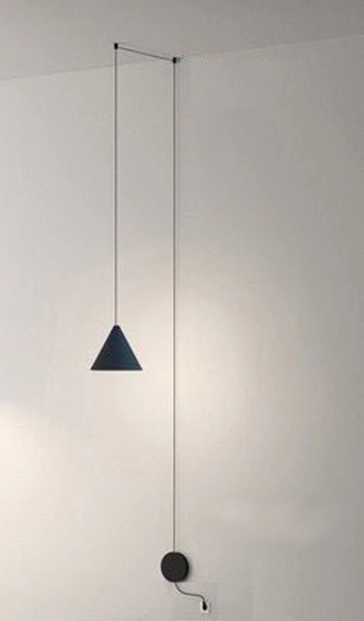 Modern Metal Pendant Light, Minimalist Hanging Lamp for Indoor Lighting