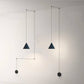 Modern Metal Pendant Light, Minimalist Hanging Lamp for Indoor Lighting