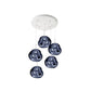 Multi Light Pendant Lamp, Sculptural Melt Design for Interior Spaces