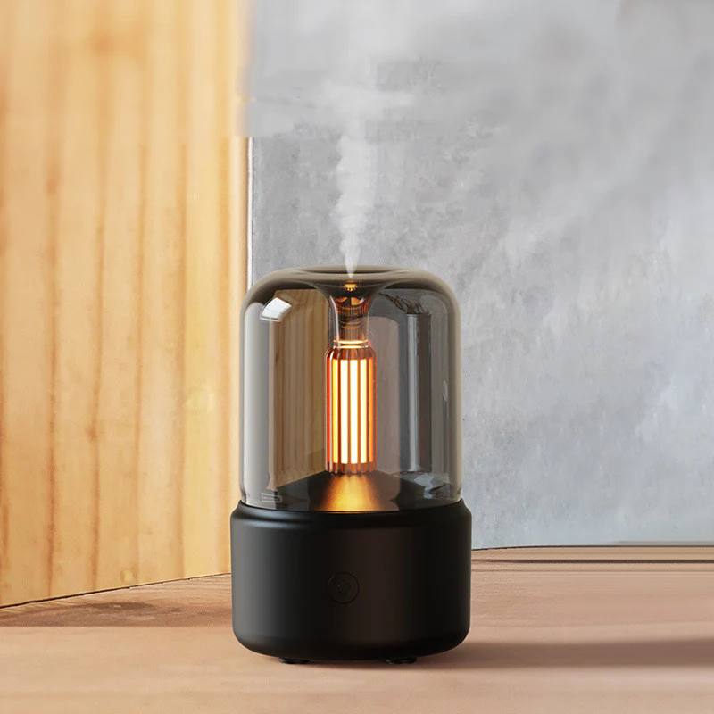 Aroma Diffuser Night Light, Candlelight Ambience Design