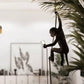 Monkey Pendant Light, Sculptural Hanging Lamp for Indoor Spaces