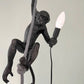 Monkey Pendant Light, Sculptural Hanging Lamp for Indoor Spaces