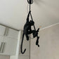 Monkey Pendant Light, Sculptural Hanging Lamp for Indoor Spaces