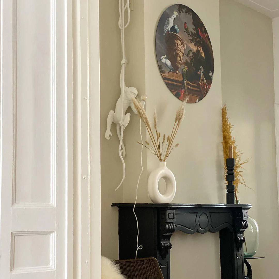 Monkey Pendant Light, Sculptural Hanging Lamp for Indoor Spaces