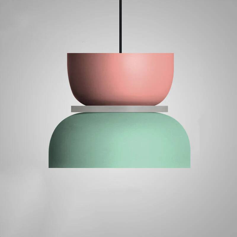 Macaron LED Pendant Light, Nordic Color Design