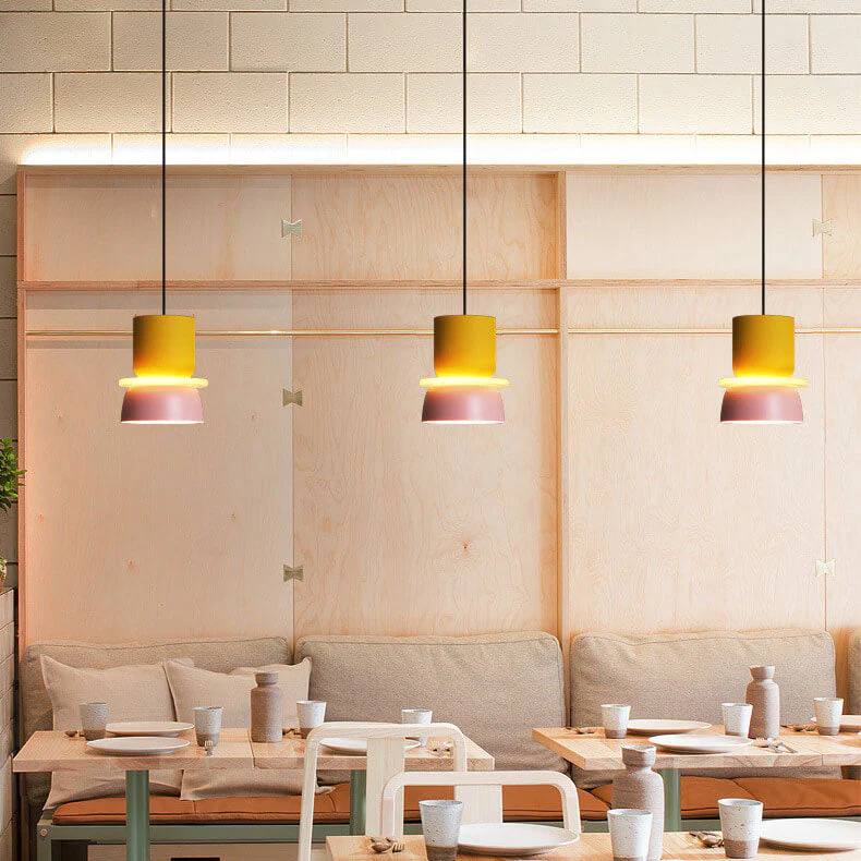Macaron LED Pendant Light, Nordic Color Design