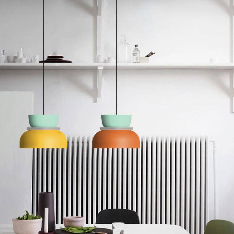 Macaron LED Pendant Light, Nordic Color Design