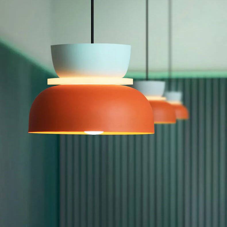 Macaron LED Pendant Light, Nordic Color Design