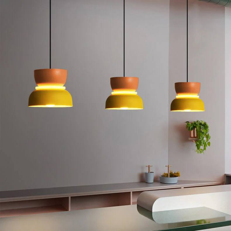 Macaron LED Pendant Light, Nordic Color Design