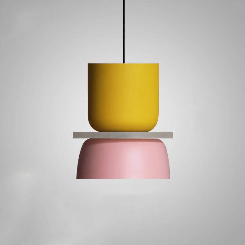 Macaron LED Pendant Light, Nordic Color Design
