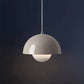 Nordic Macaron Dome Pendant Light, One-Light Metal Hanging Lamp