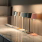 Wireless Rechargeable LED Table Lamp, Scandinavian Minimalist Design