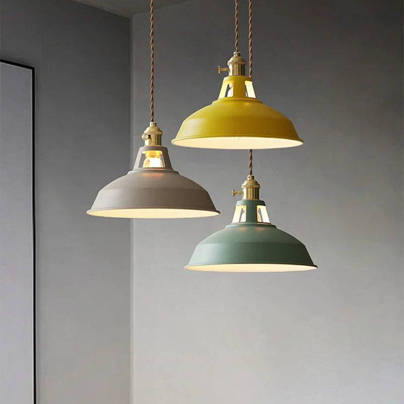 Modern Pendant Light with Playful Gloss Design