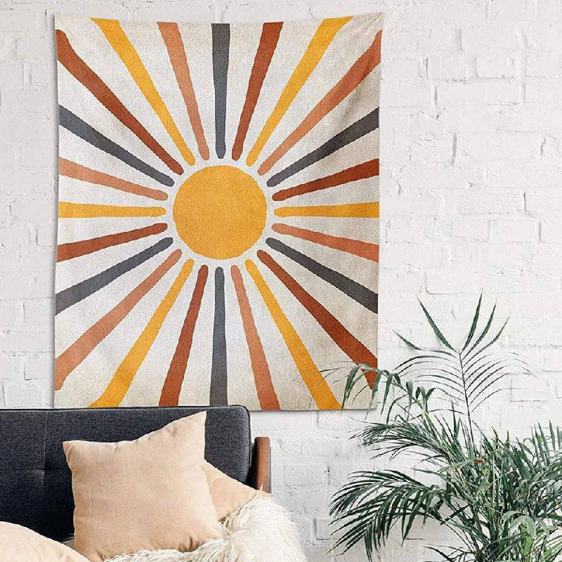 Cover Me With Sunshine Wall Tapestry Boho Neutral Decor