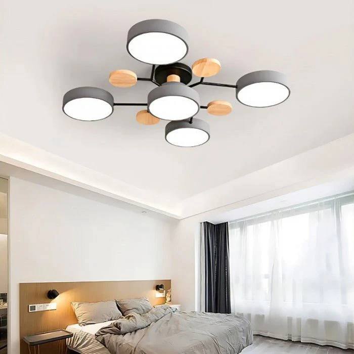 Scandinavian LED Ceiling Light, Branched Modern Design