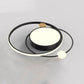 Round LED Ceiling Light, Nordic Minimal Flush Mount Design