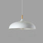 Nordic Oak Ceiling Light, Scandinavian Design with LED Lighting