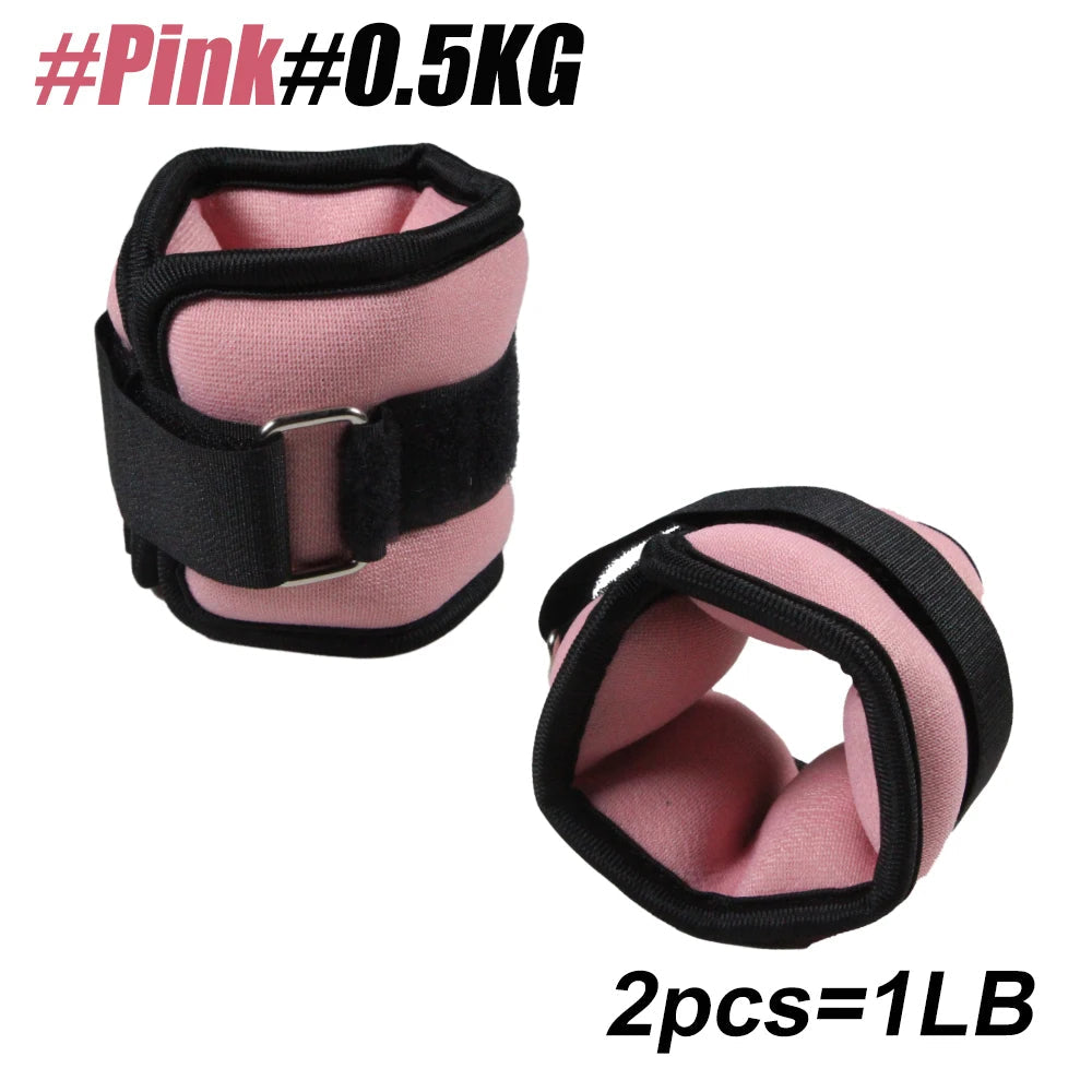 Neoprene Resistance Weights with Double Strap Closure and Moisture Absorbing Lining